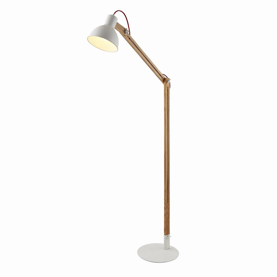 Lampadaire en bois moderne, Shivanja