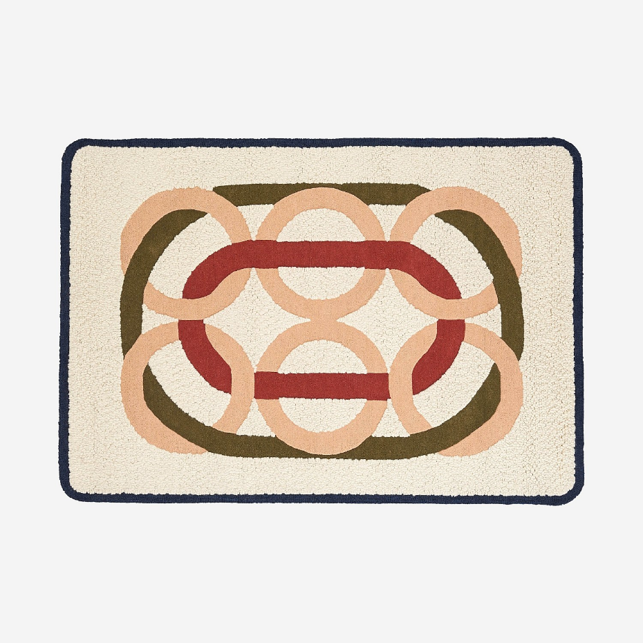 Tapis de salon laine CANDICE