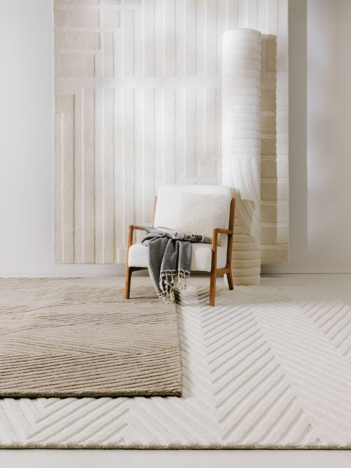 Tapis de laine tufté main YANIS