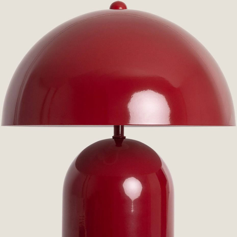 Lampe à poser champignon en métal- ARTO