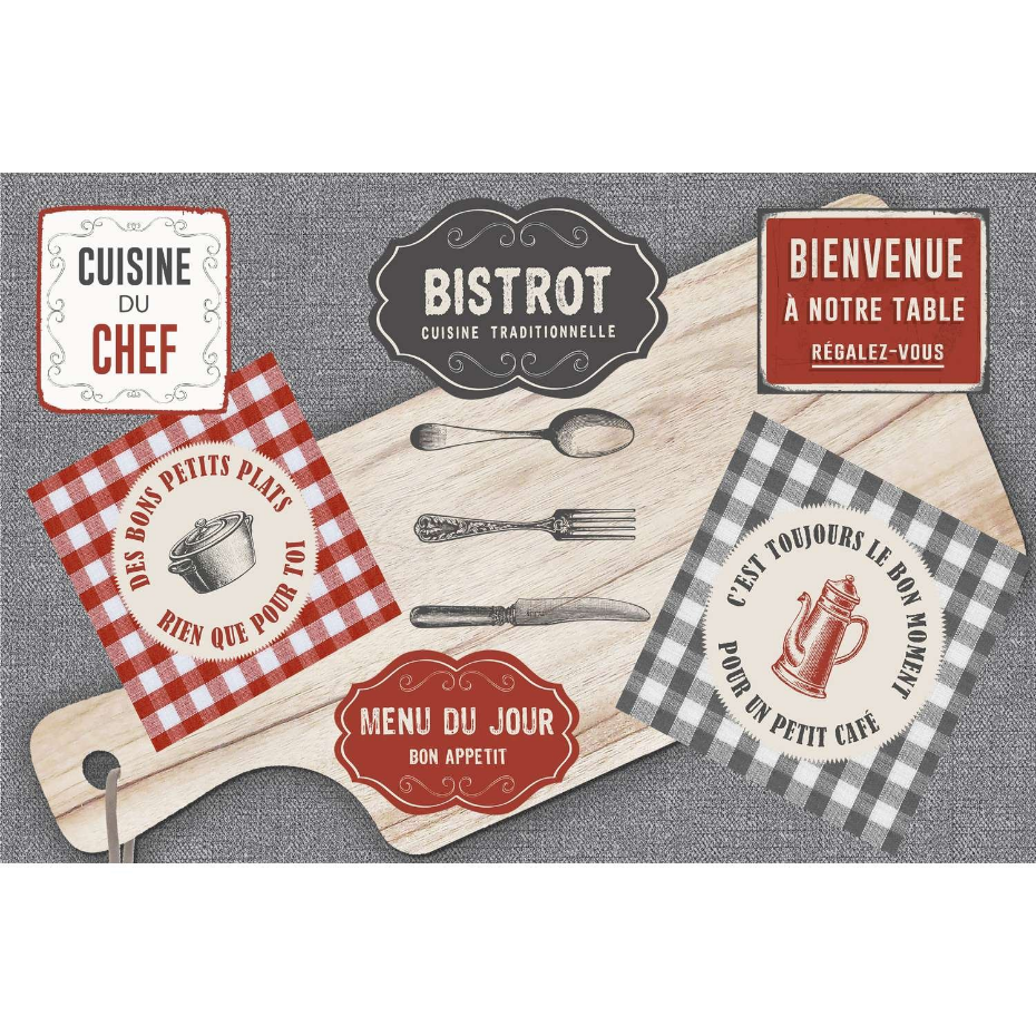 Tapis Must en velours imprimé Cuisine