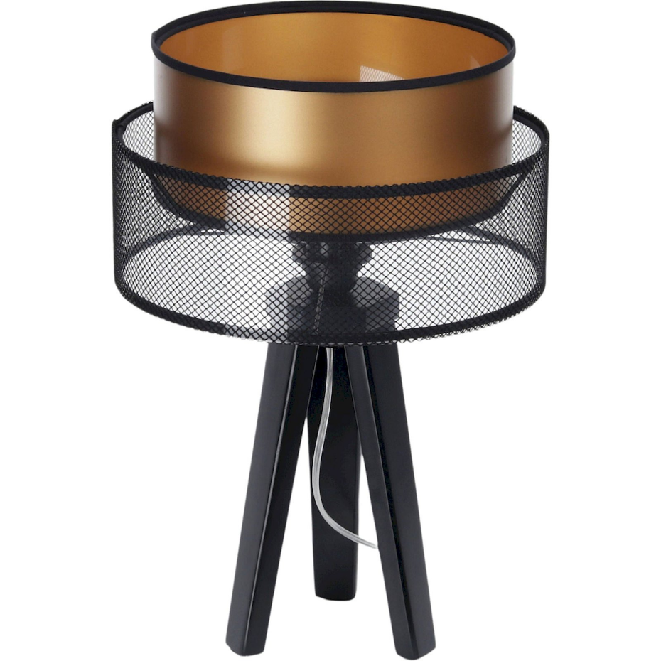 Lampe à poser ronde en PVC Duo ellegant