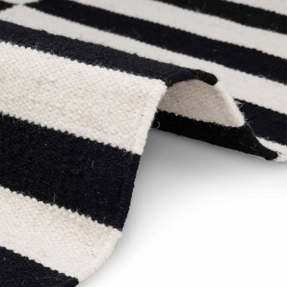 Tapis kilim, motif géométrique, tissé main, DONNA chic authentique