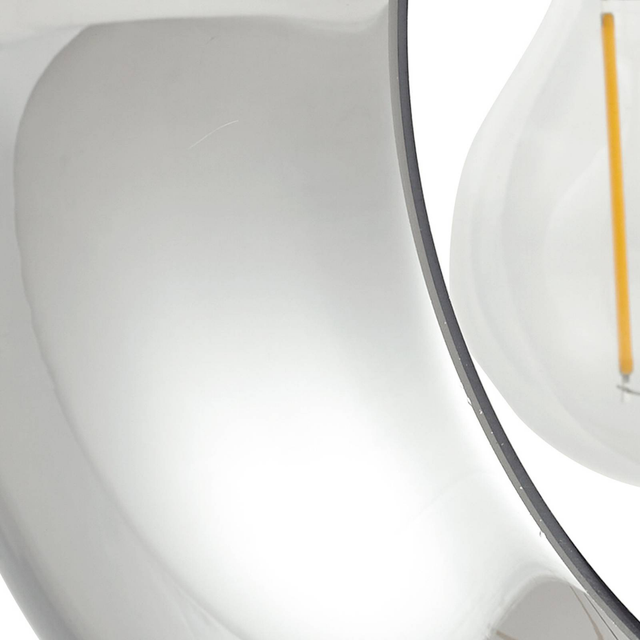 Plafonnier en verre moderne, Roton
