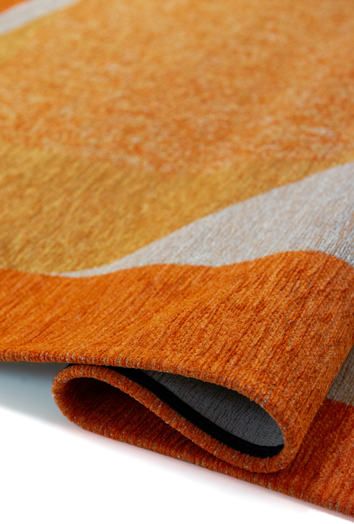 Tapis salon et chambre moderne tissé plat TOUC TOUC