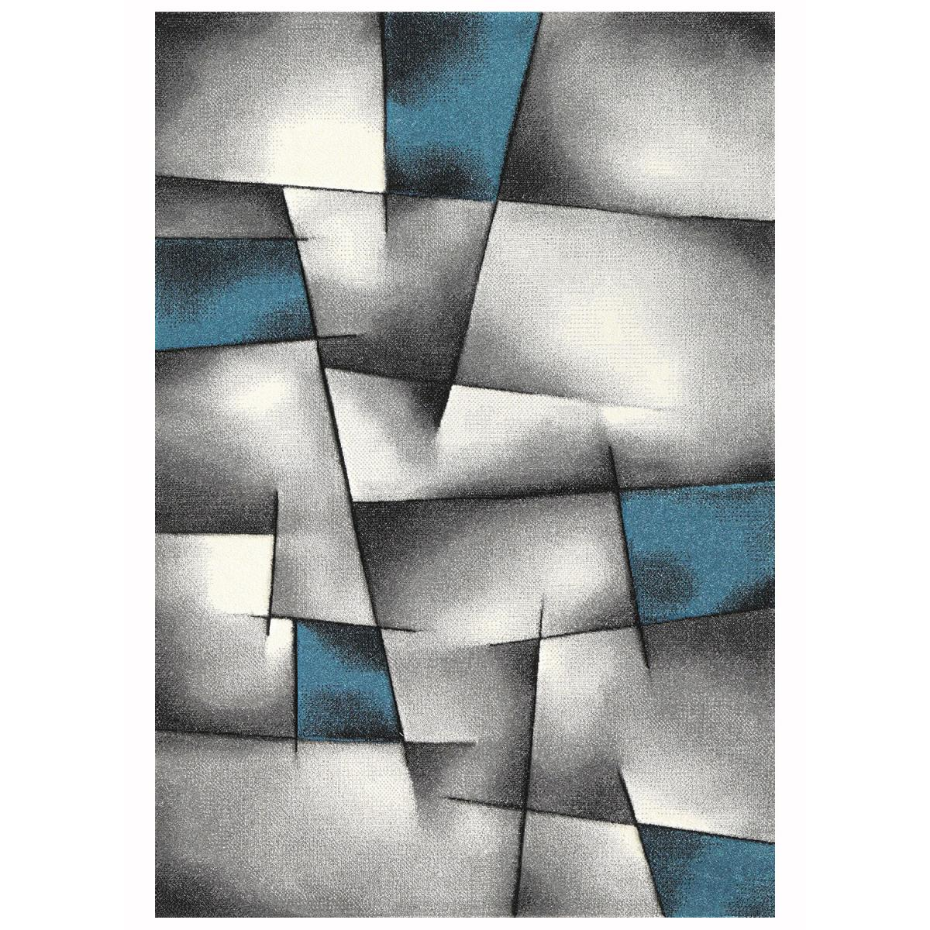 Tapis entrée tissé motif géométrique LYN8 ULTIMA