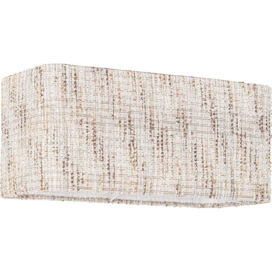 Abat-jour rectangulaire en polyester