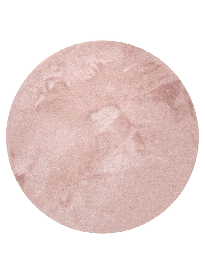 Tapis rond imitation fourrure DAVE