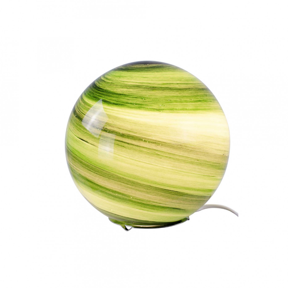 Lampe à poser en verre & métal, ASTROLIS PM