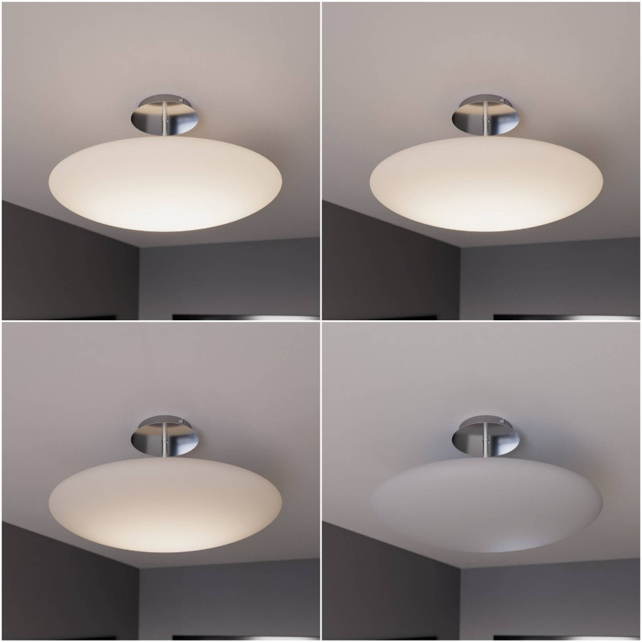 Plafonnier en verre moderneLED, Gunda