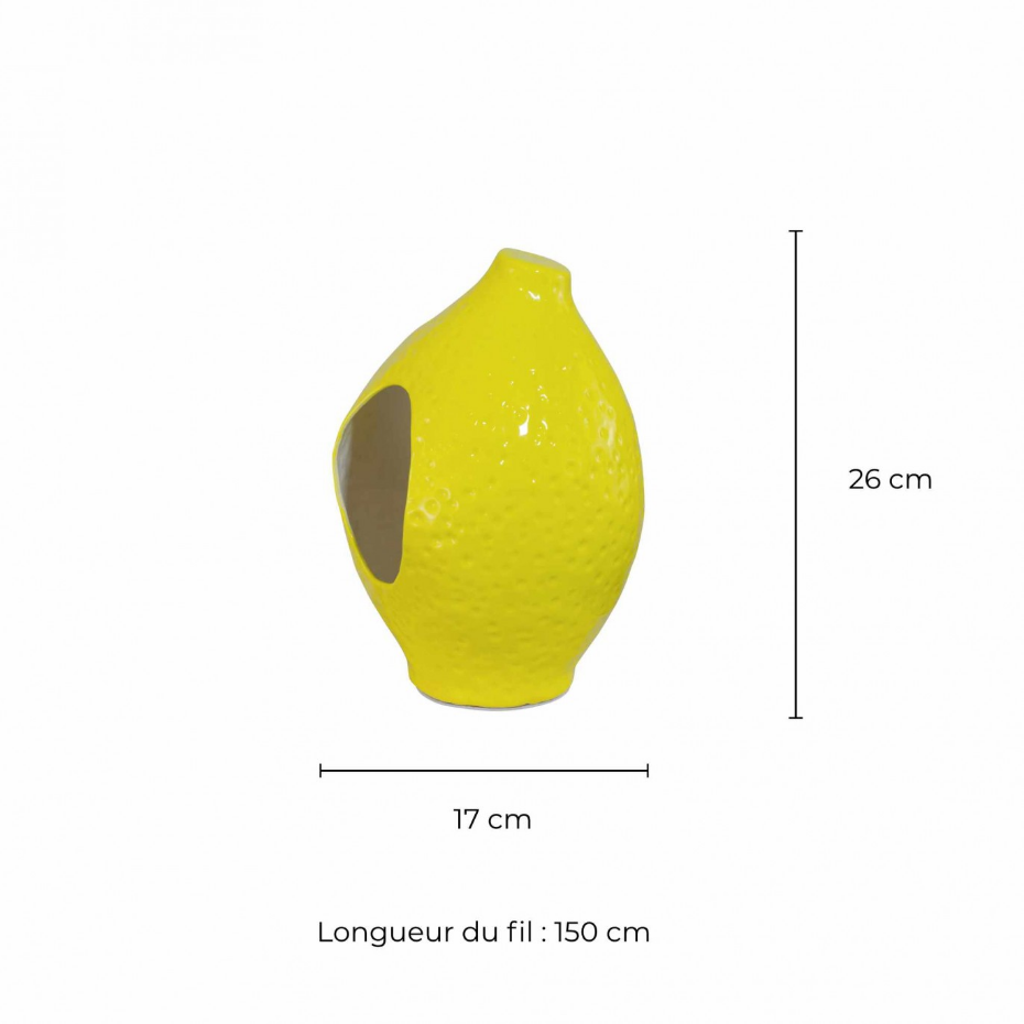 Lampe à poser en céramique, LIMON