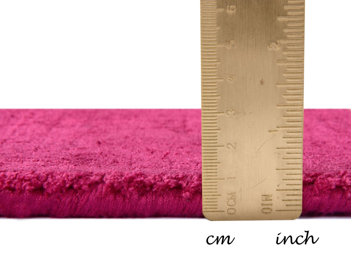 Tapis en viscose tissé main aspect vieilli - Shine