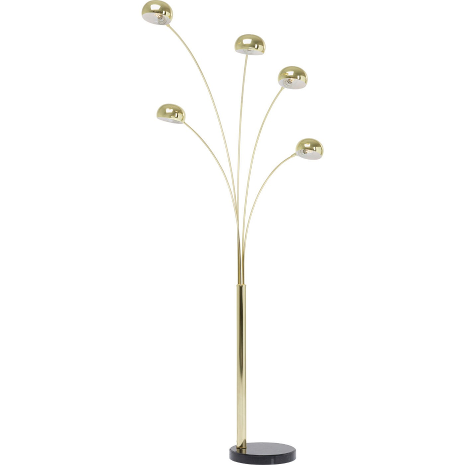 Lampadaire en acier 215cm, FIVE FINGERS