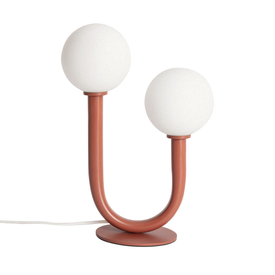 Lampe à poser en métal et verre- NEA