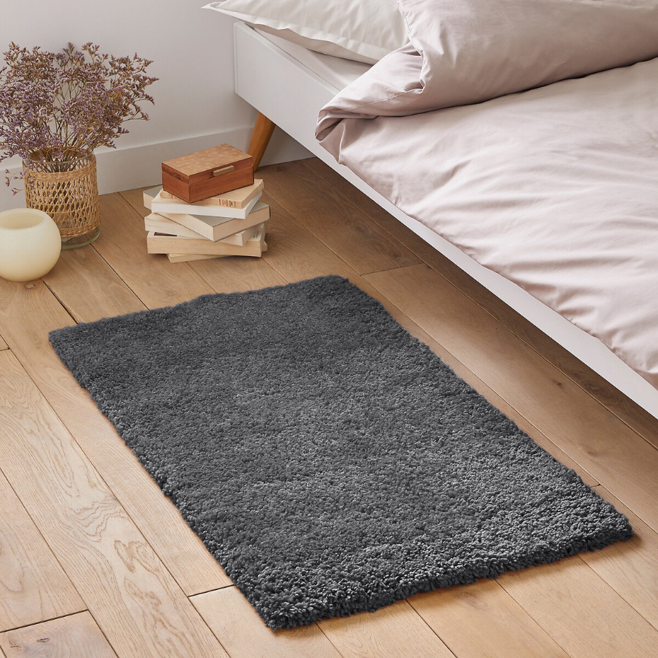 Descente de lit shaggy, aspect laineux, Afaw