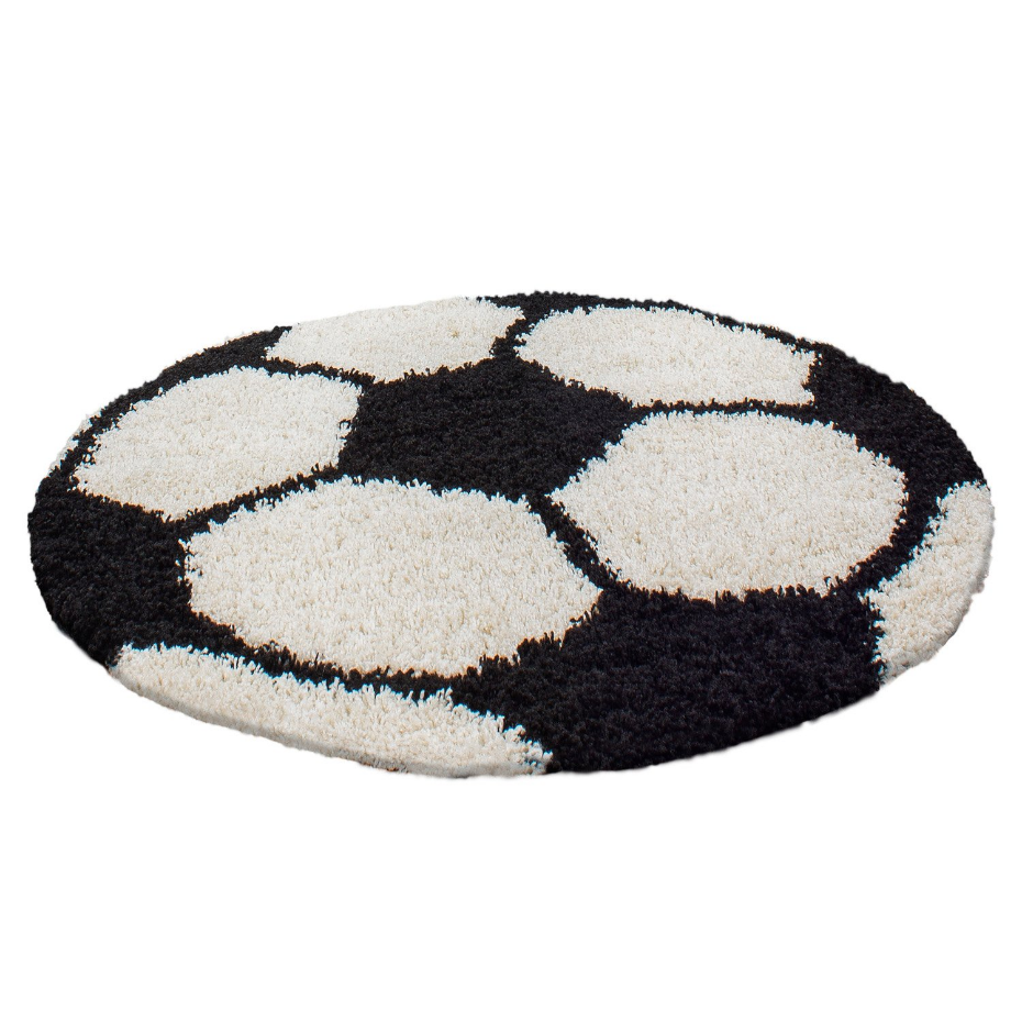 Tapis rond enfant motif ballon FUN