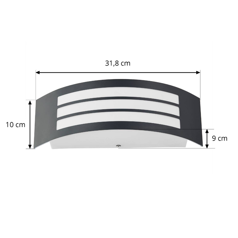 Applique extérieure en aluminium moderne