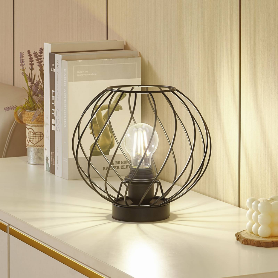 Lampe à poser en métal moderne, Danika
