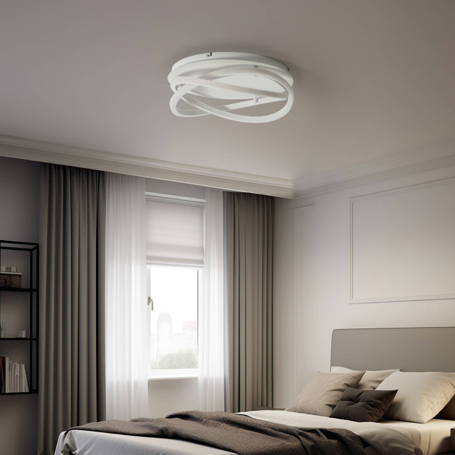 Plafonnier en aluminium moderneLED, Aldric