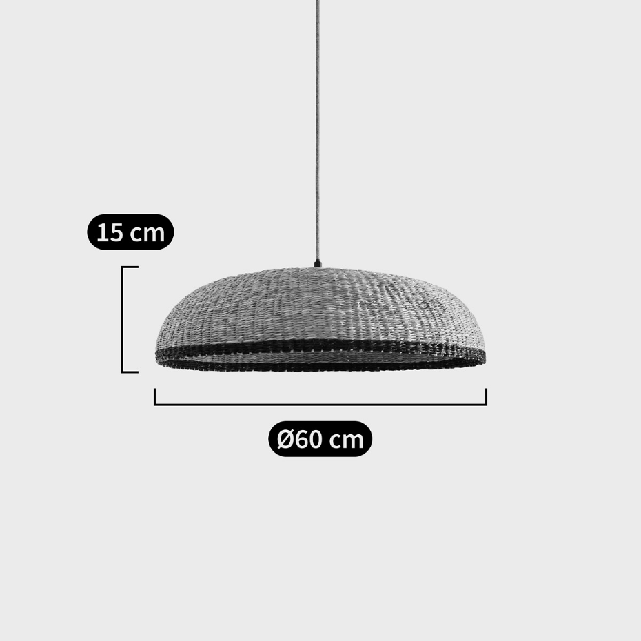 Suspension herbier Ø60 cm, Jutlo