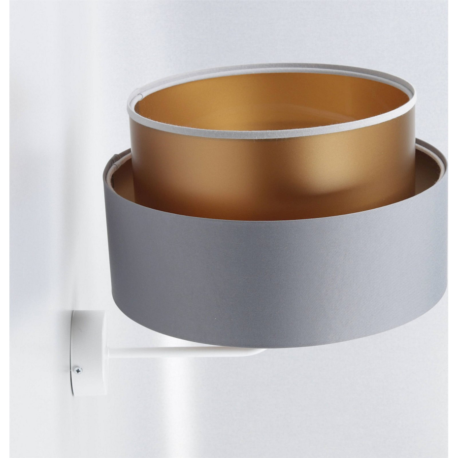 Applique murale ronde en PVC Duo ellegant