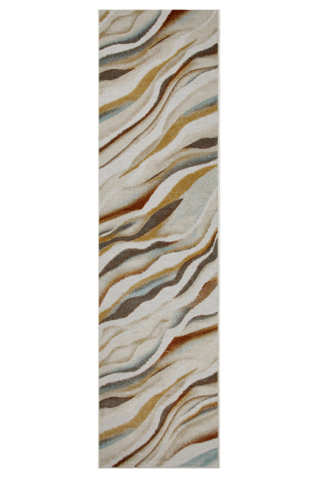 Tapis de couloir intérieur extérieur bohème ,  Creek