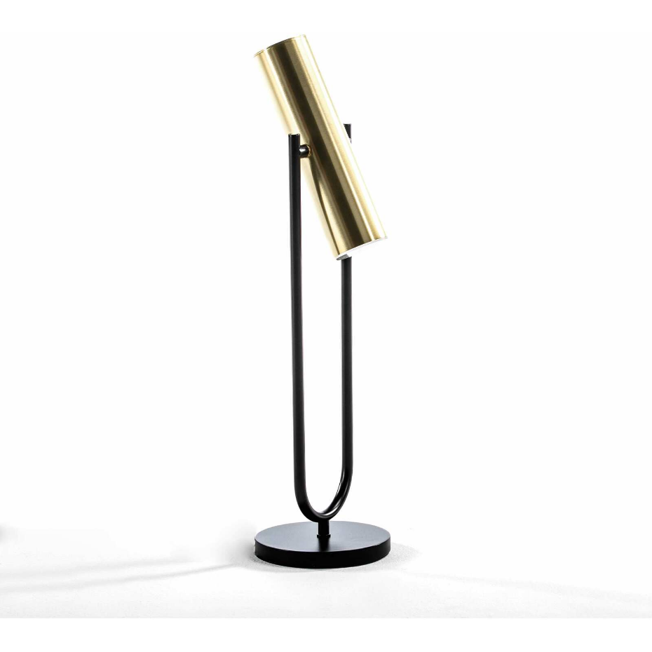 Lampe de table en métal format lampe de chevet