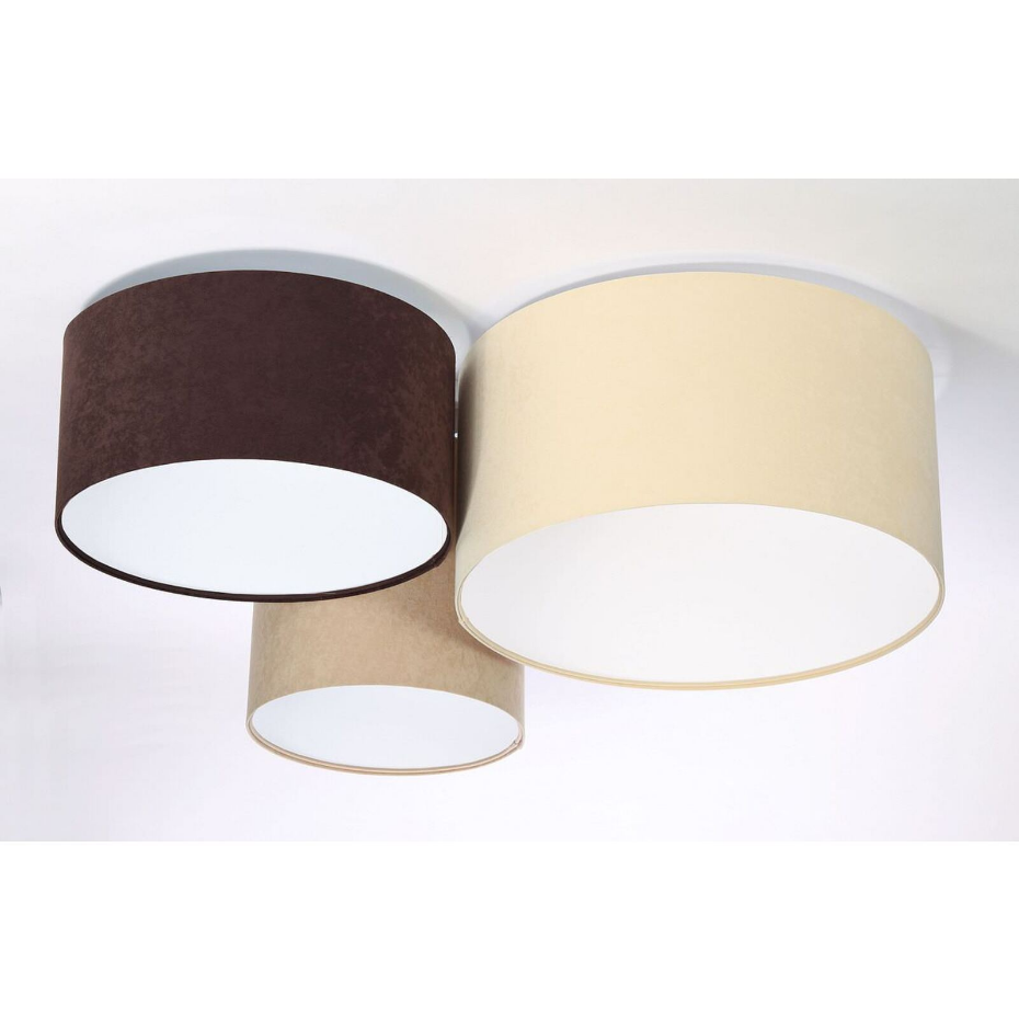 Plafonnier en tissu Trio