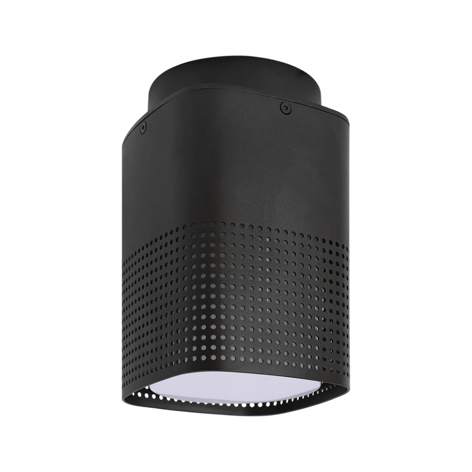 Plafonnier Sidara  Aluminium Seaside noir ,  H. 19 - IP54 - E27 /  Nordlux Extérieur