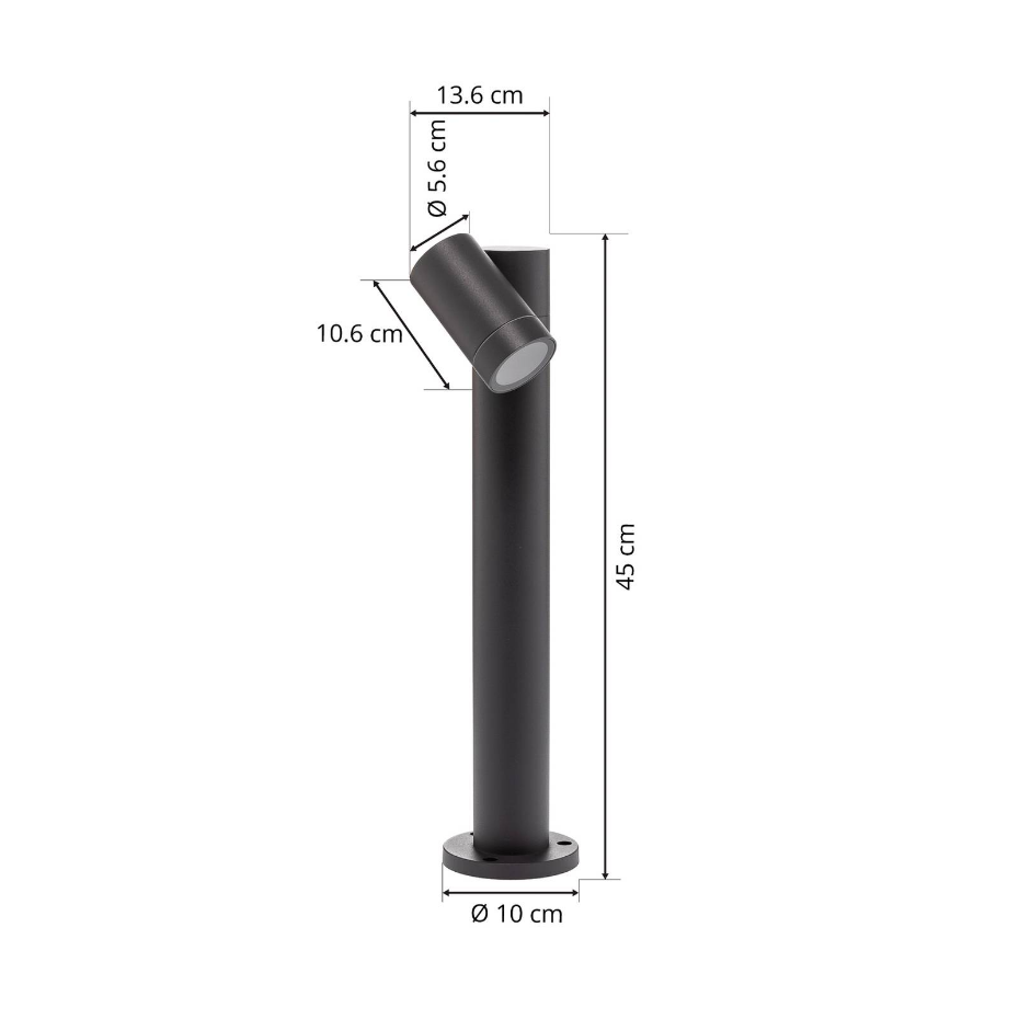 Luminaire extérieur en aluminium moderne