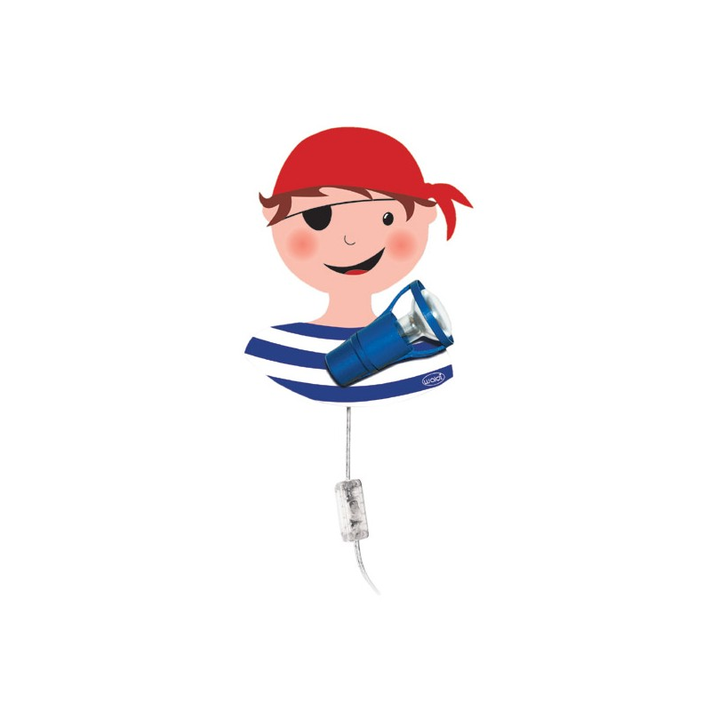 Lampe Spot Enfant Pirate