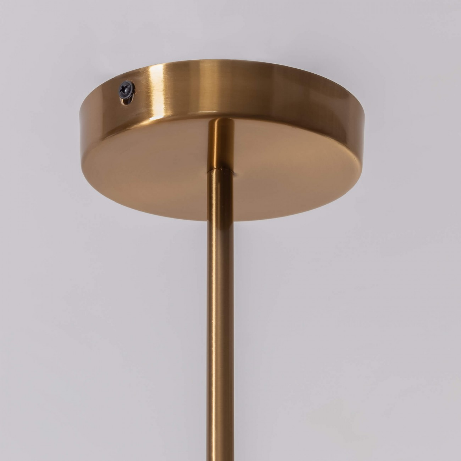 Suspension dorée à 8 lumières - SAGITTA