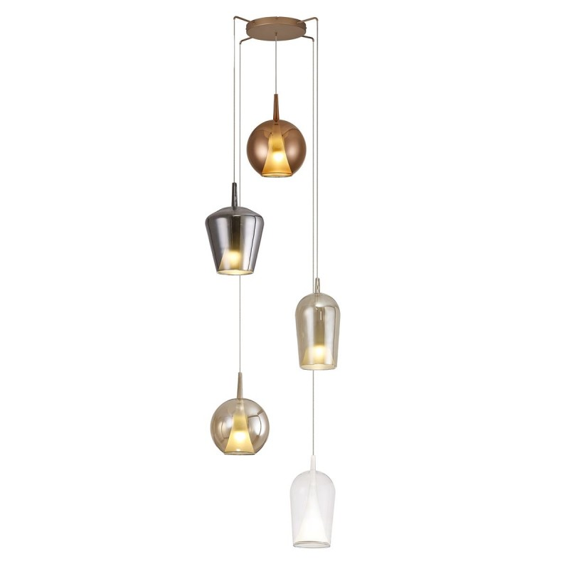 Suspension en verre italien, D.57.1 , ELSA