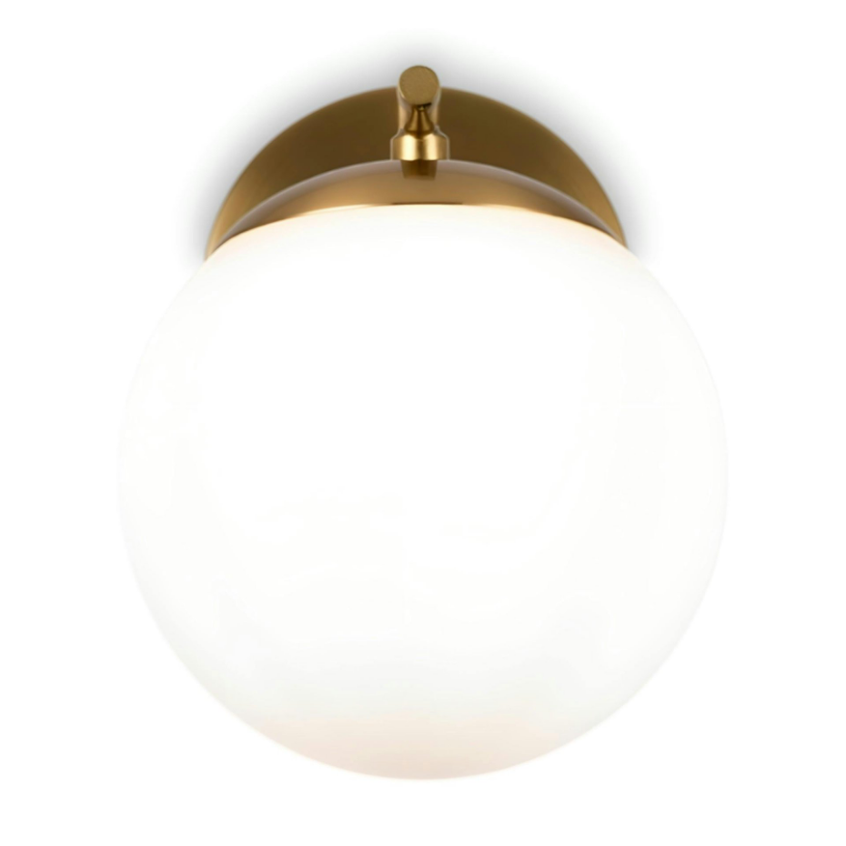 Applique globe style moderne – finition dorée DELTONA