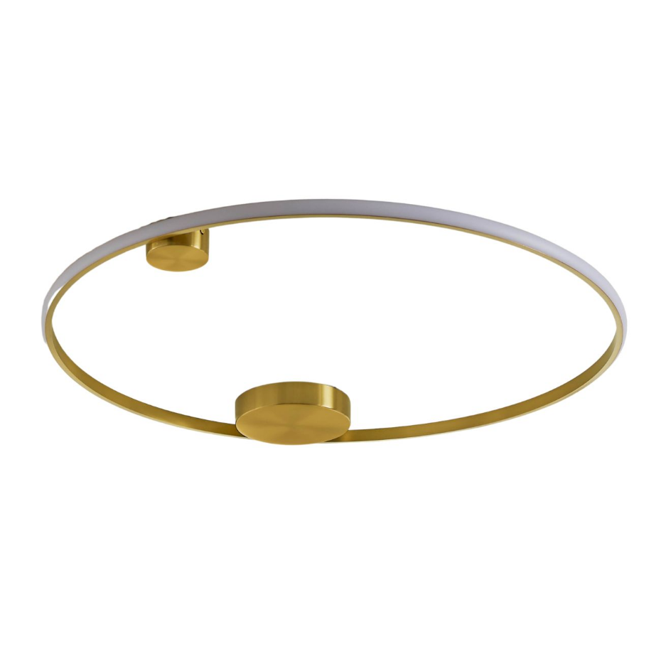 Éclairage LED circulaire doré - CEIRA