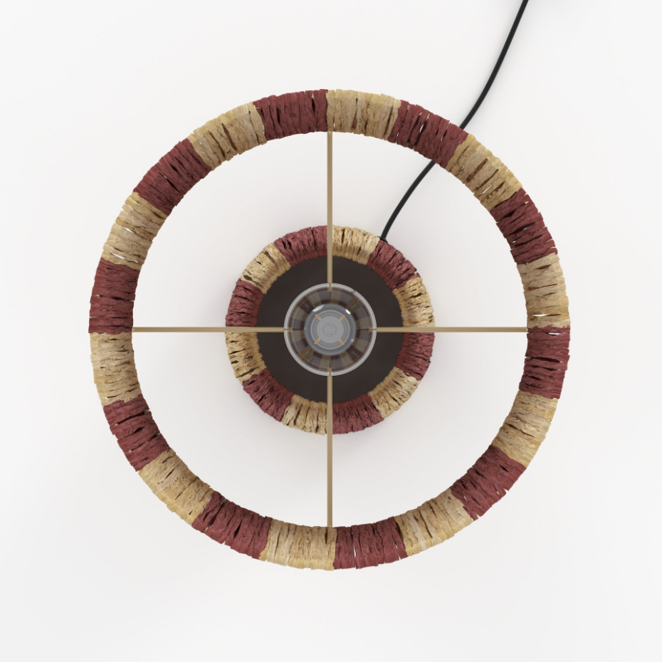 Lampe en feuille de palmier - SOLÉA