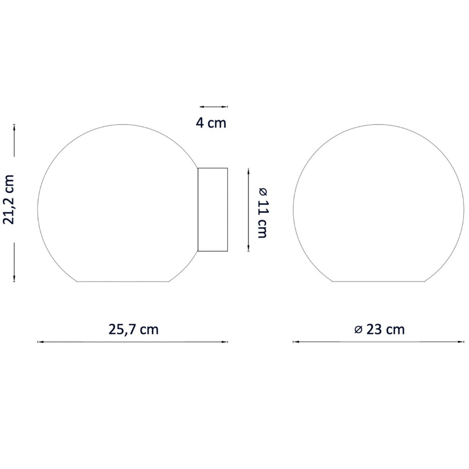 Applique chromée à LED - GICA