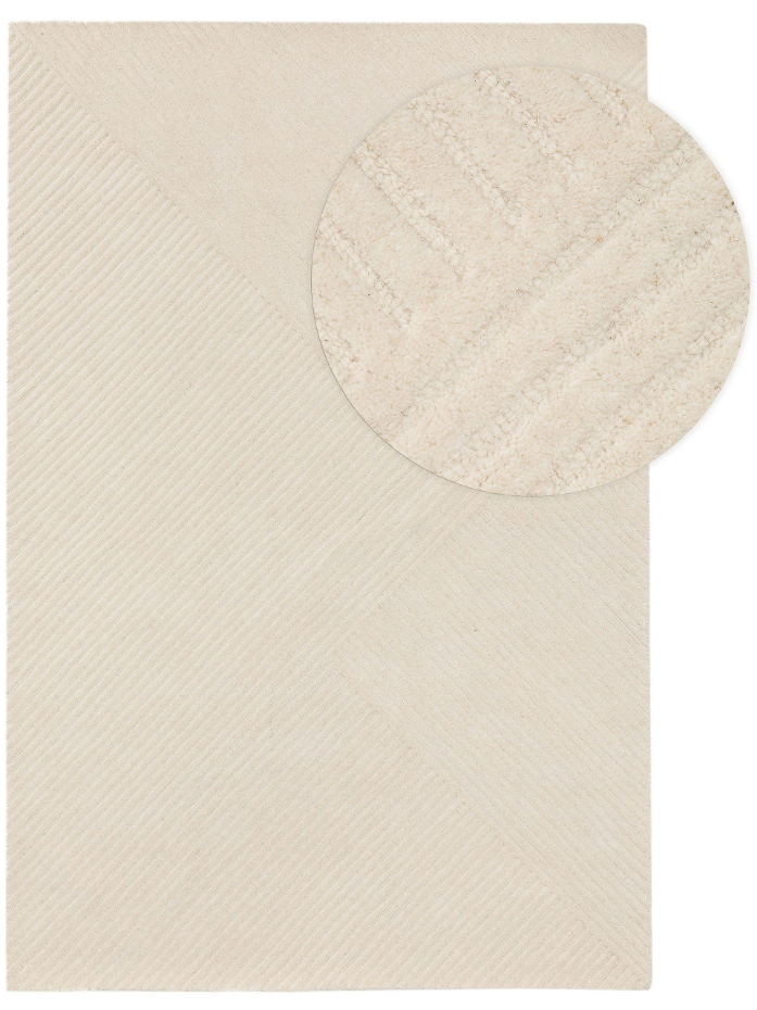 Tapis de laine tufté main YANIS