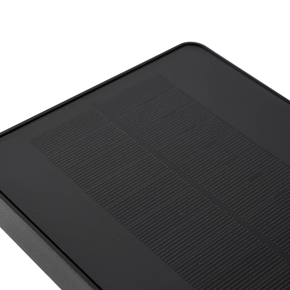 Lampe solaire extérieure en aluminiumLED