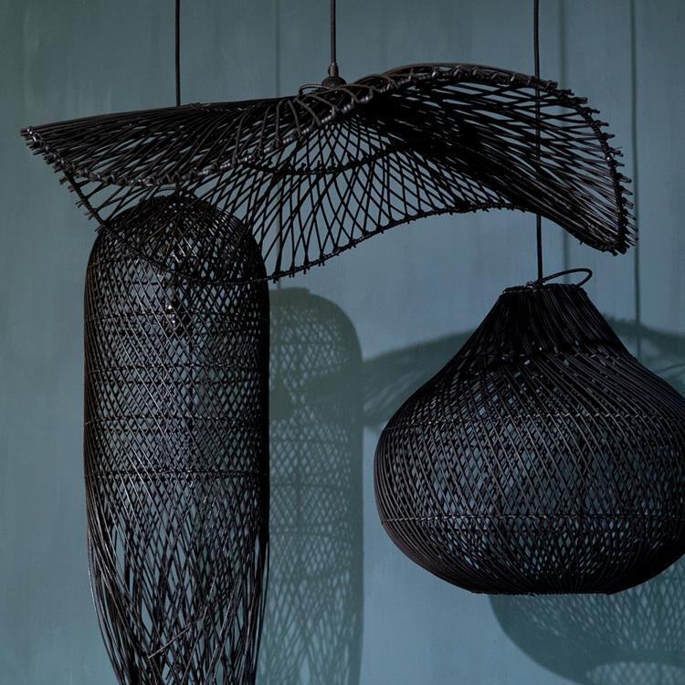 Suspension en rotin CHAPEAU