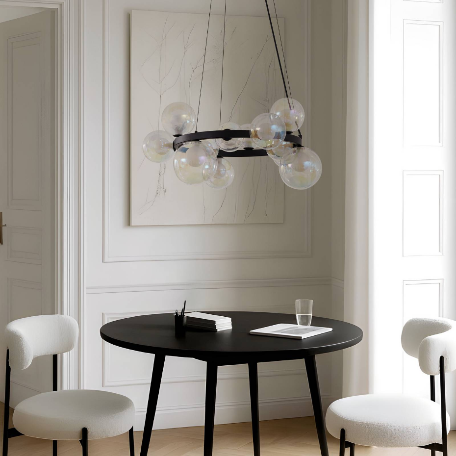 Suspension en verre moderne, Marvi
