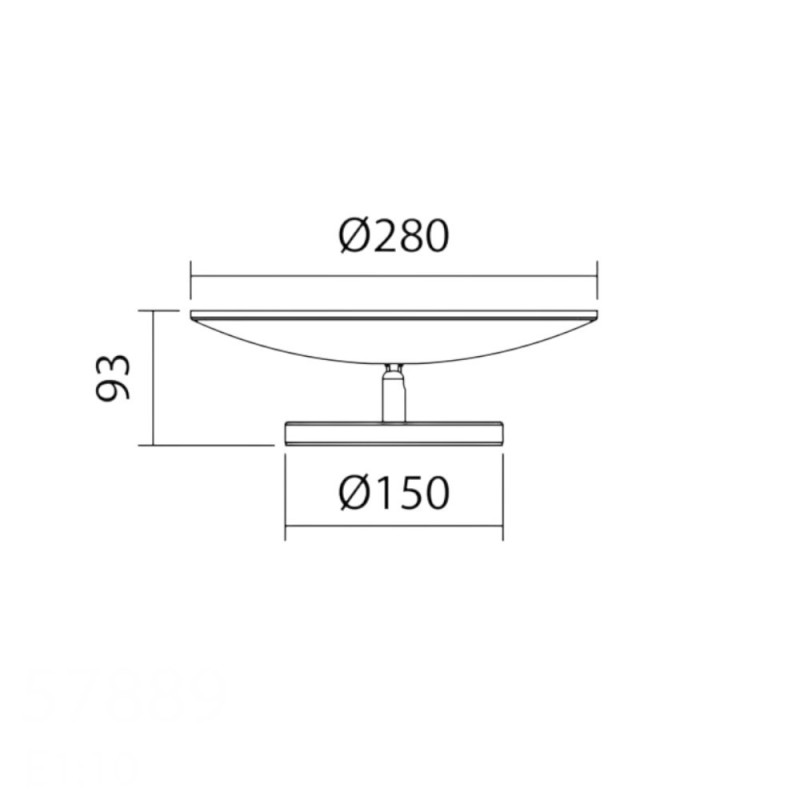 Lampe A Poser Led Puissante Dimmable chrome mat Boom