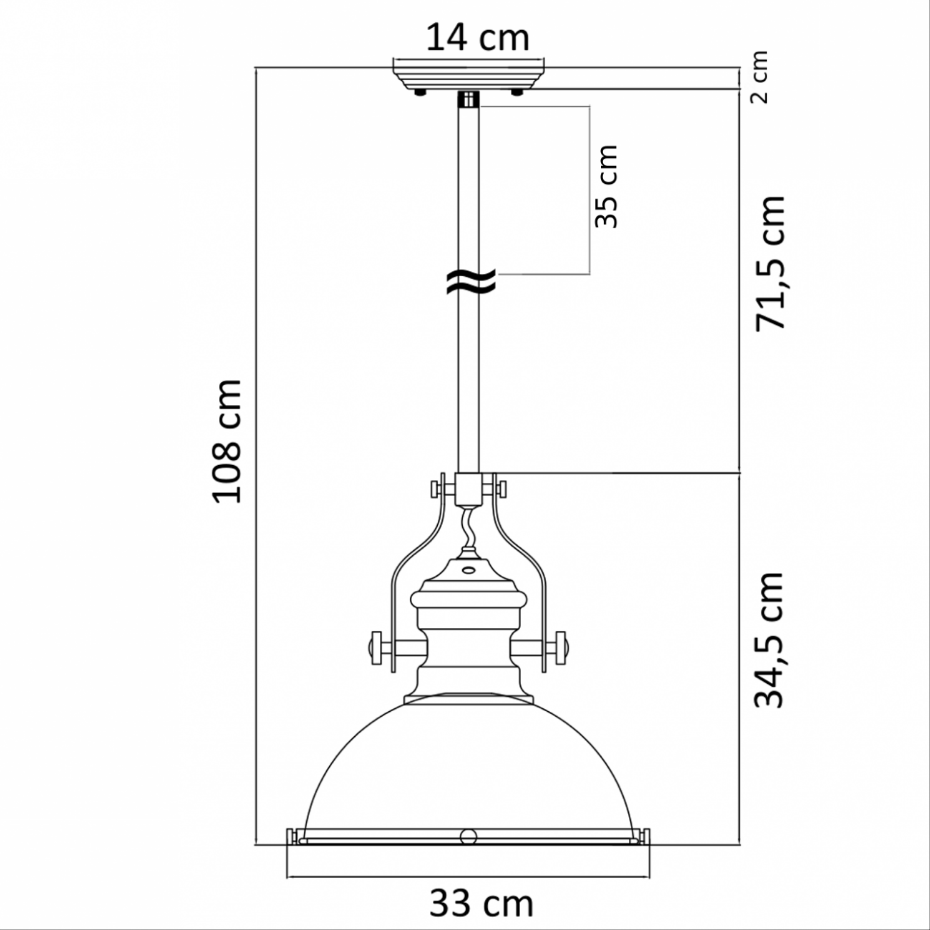 Suspension noire industrielle - NERIS