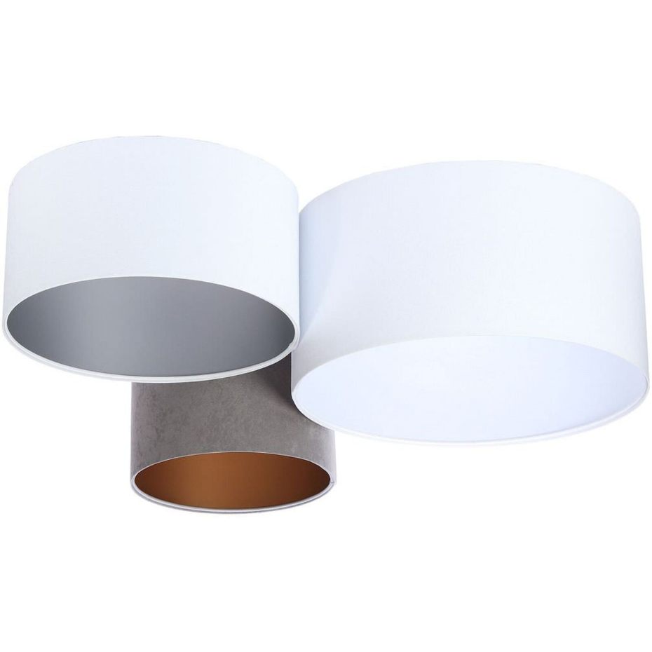 Plafonnier en tissu Trio