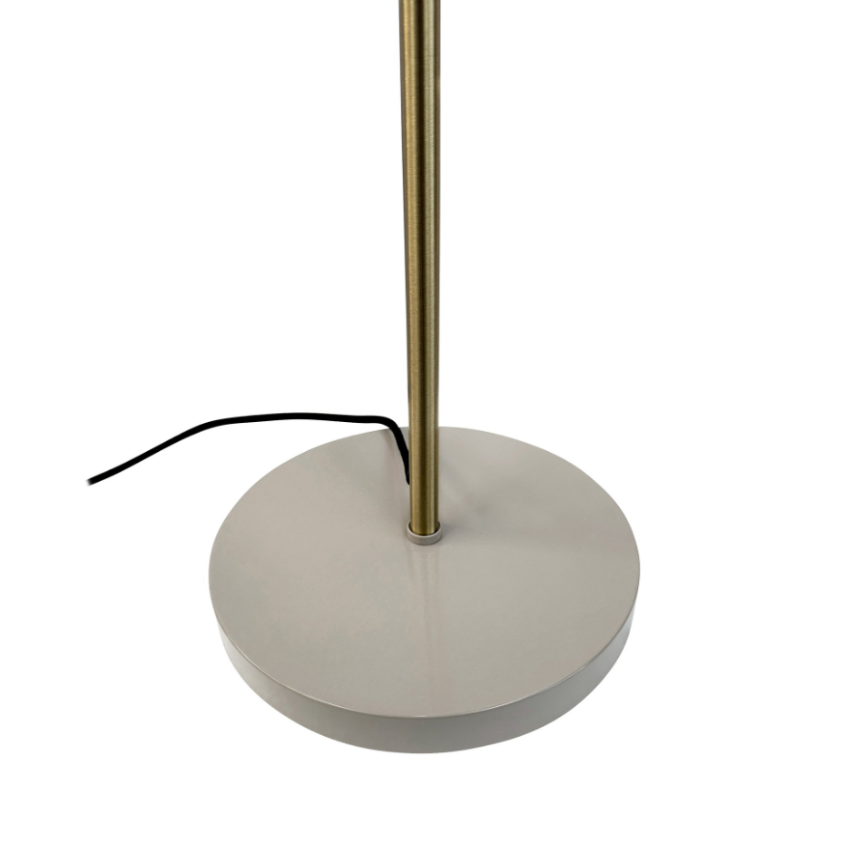 Lampadaire en Métal, crème blanc SLEEP
