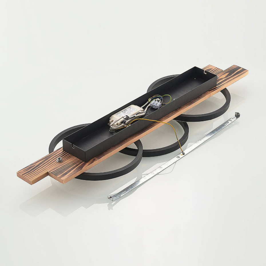 Plafonnier en bois moderneLED, Sentoa