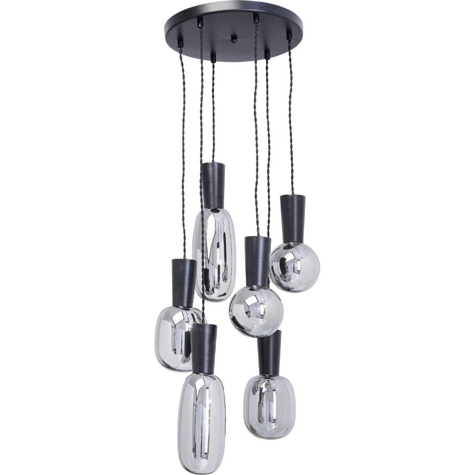 Suspension en verre et acier, ROMEO