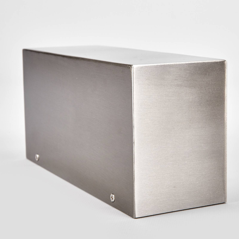 Applique extérieure en inox moderne, Leonora