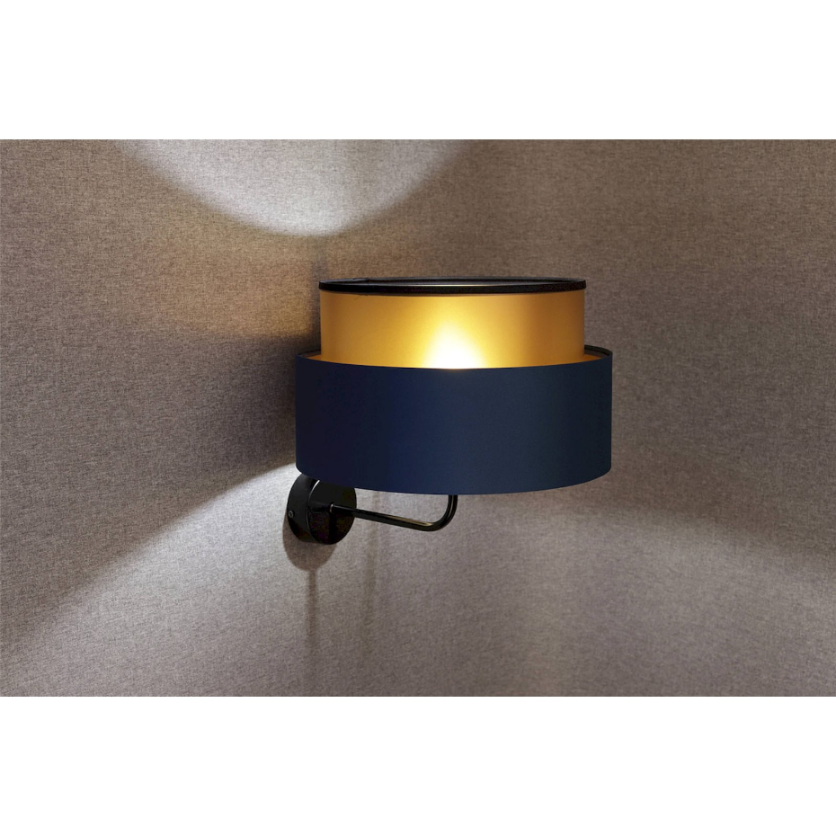 Applique murale ronde en PVC Duo ellegant