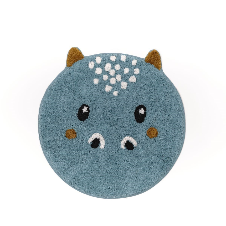 Tapis tufté animalier coton FUNNY
